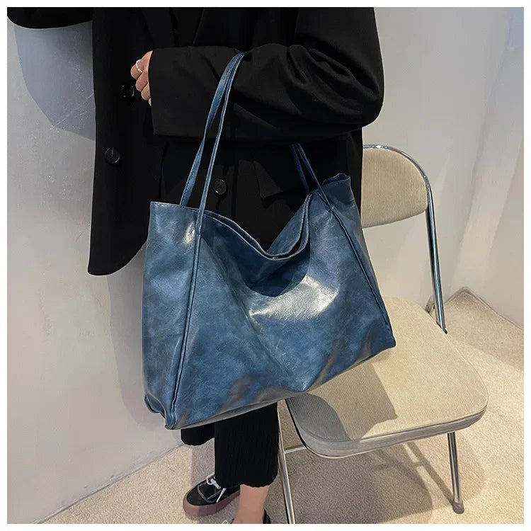 Large Leather Shoulder Bag