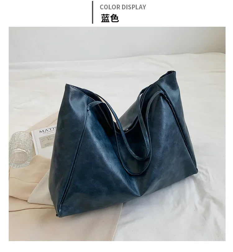 Large Leather Shoulder Bag