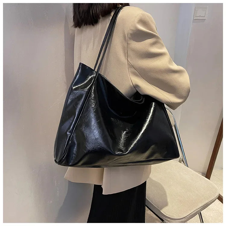 Large Leather Shoulder Bag