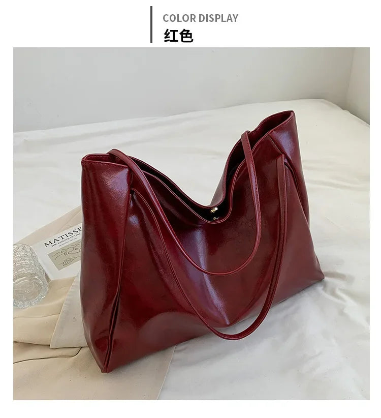 Large Leather Shoulder Bag