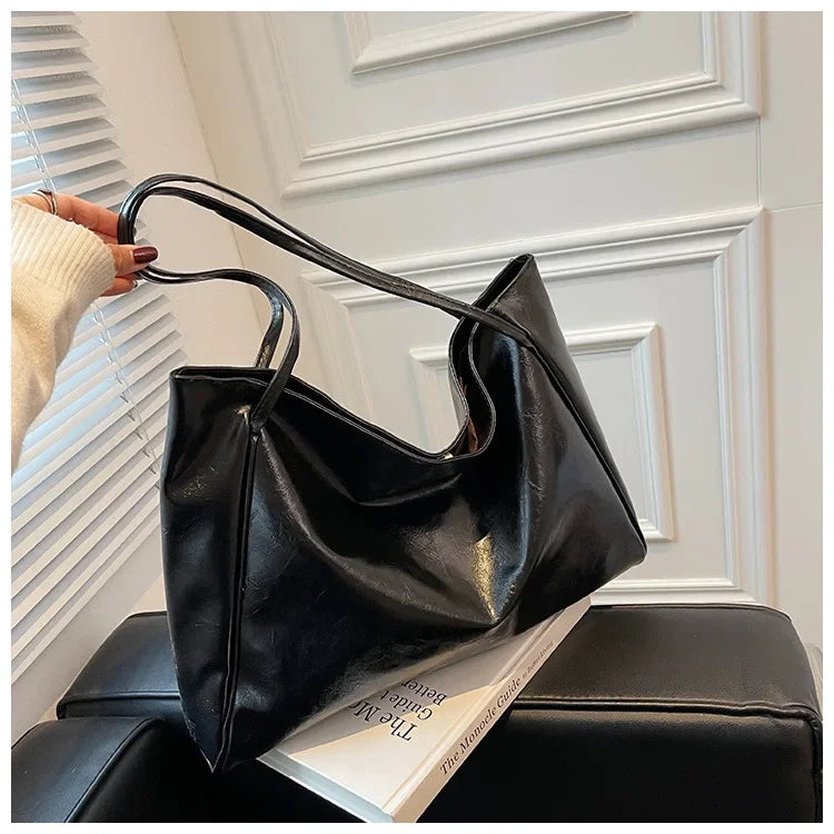 Large Leather Shoulder Bag