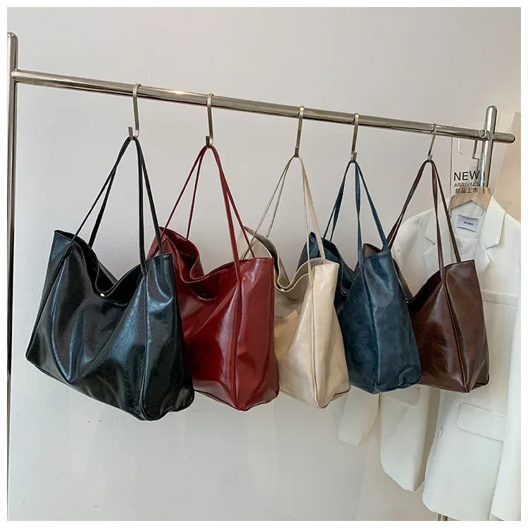 Large Leather Shoulder Bag