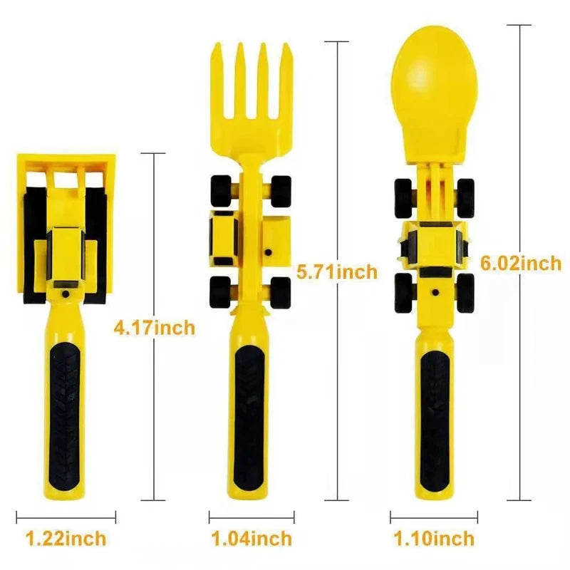 Plate and Utensils Set For Kids