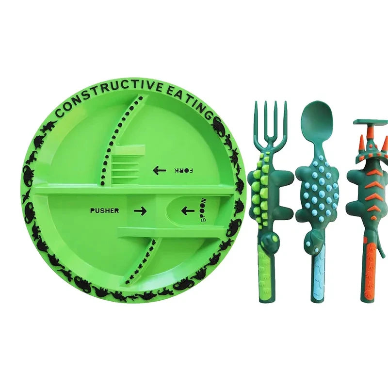 Plate and Utensils Set For Kids