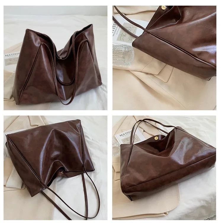 Large Leather Shoulder Bag