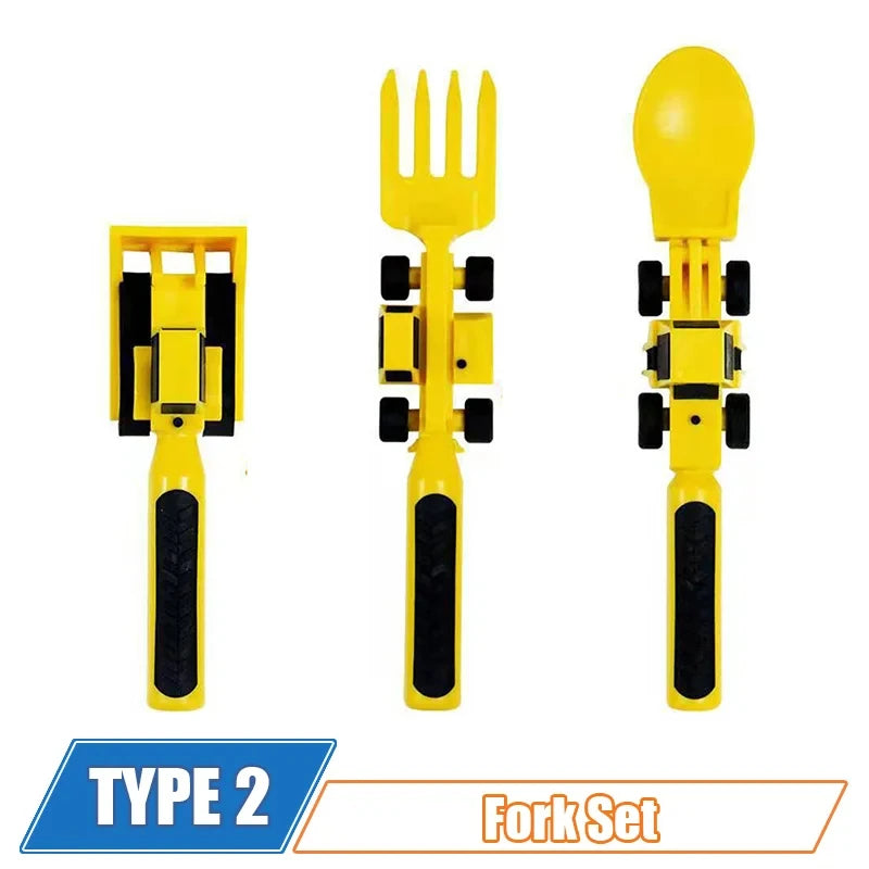 Plate and Utensils Set For Kids