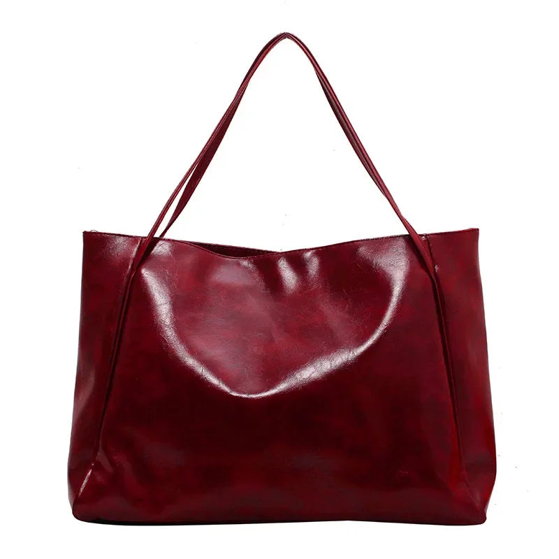 Large Leather Shoulder Bag