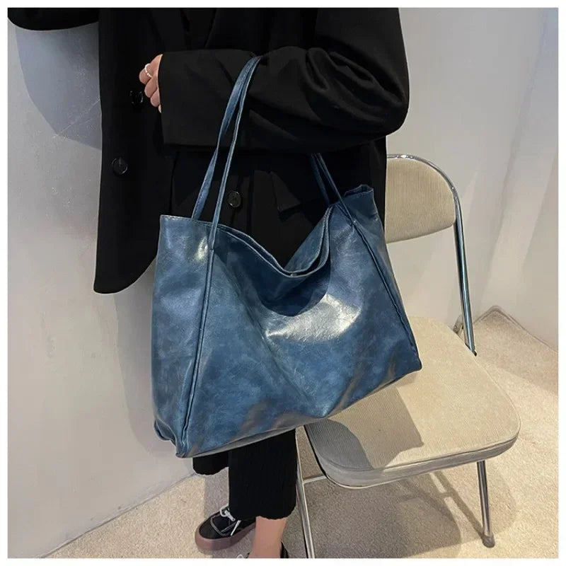 Large Leather Shoulder Bag