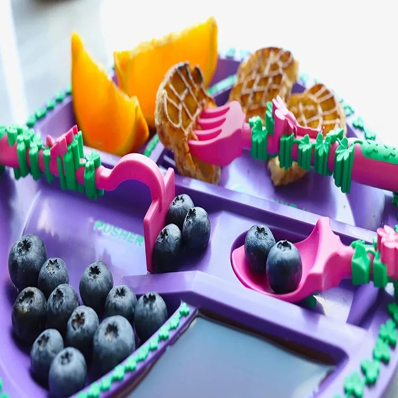 Plate and Utensils Set For Kids