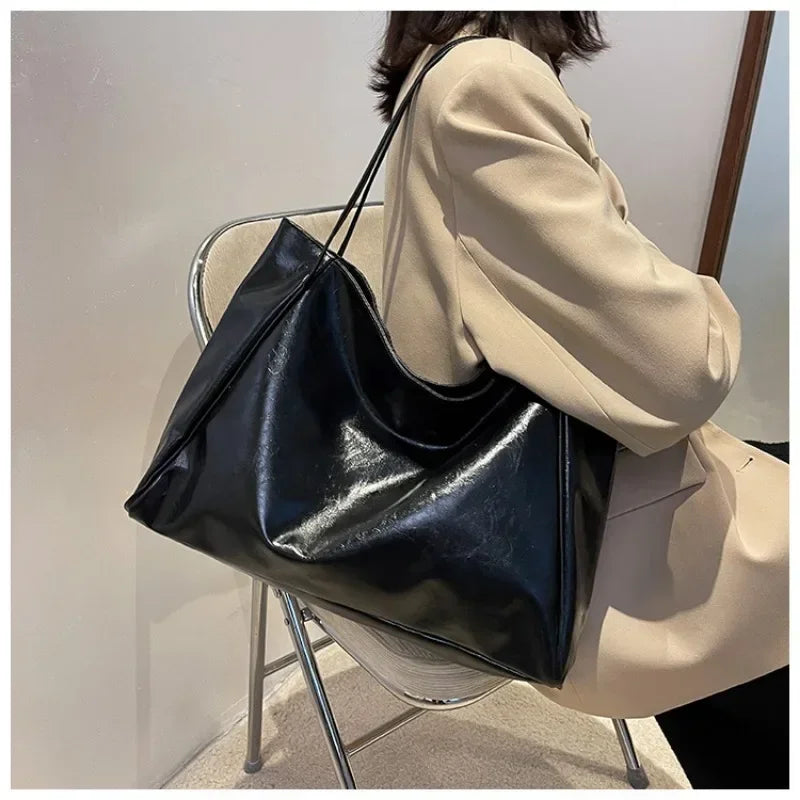 Large Leather Shoulder Bag