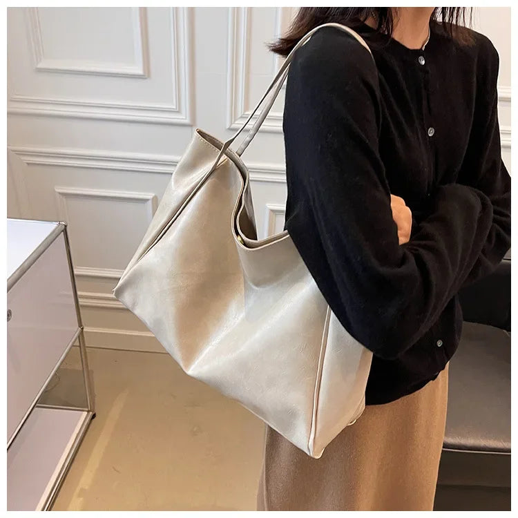 Large Leather Shoulder Bag
