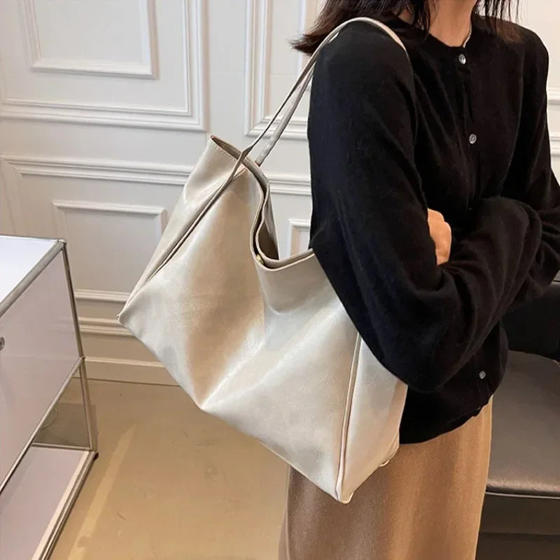 Large Leather Shoulder Bag