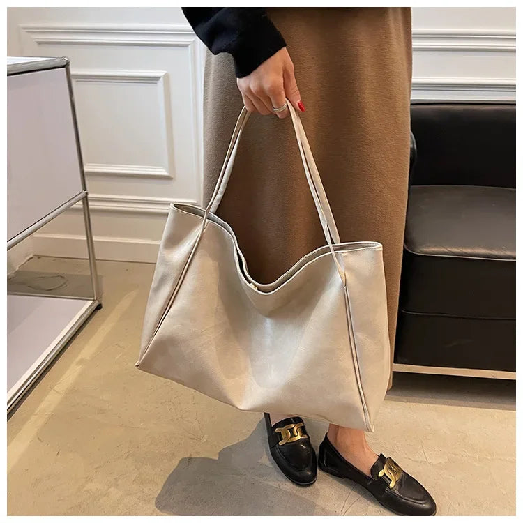 Large Leather Shoulder Bag