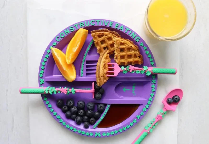 Plate and Utensils Set For Kids