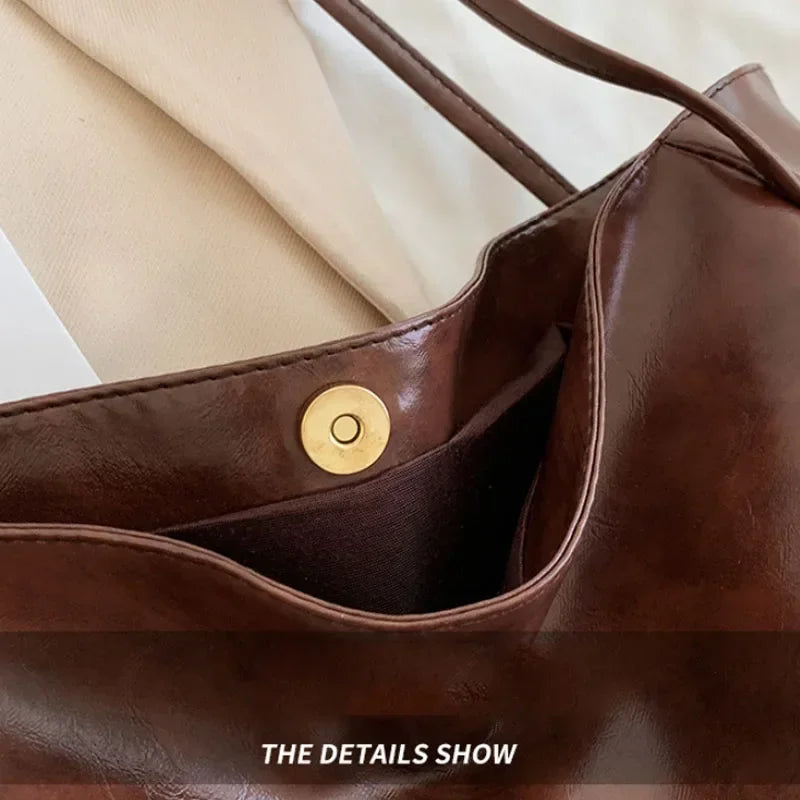 Large Leather Shoulder Bag