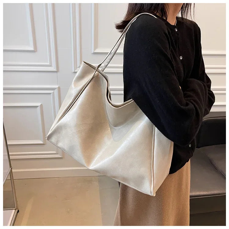 Large Leather Shoulder Bag