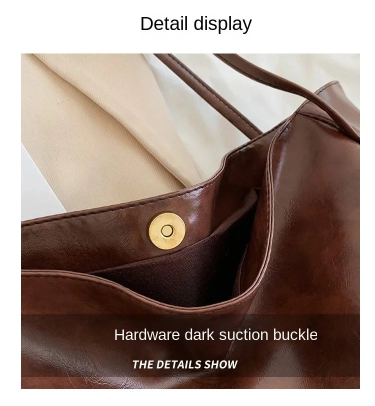 Large Leather Shoulder Bag
