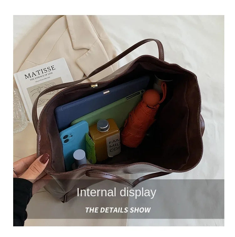 Large Leather Shoulder Bag