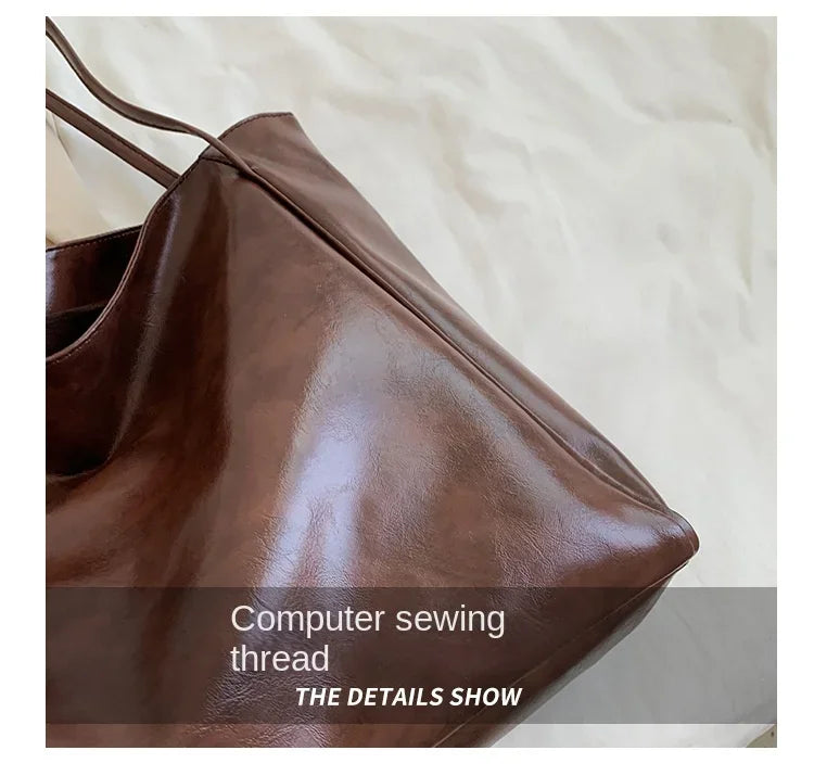Large Leather Shoulder Bag