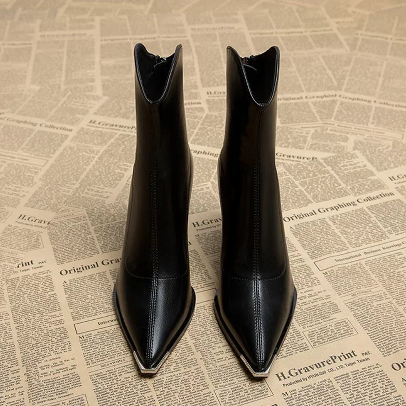 High Heel Ankle Boots