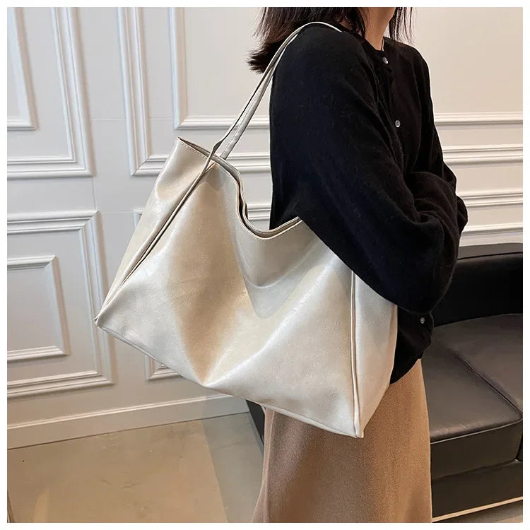 Large Leather Shoulder Bag