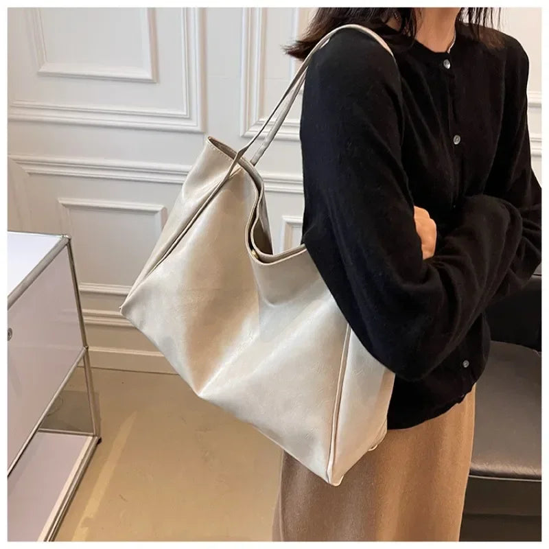 Large Leather Shoulder Bag