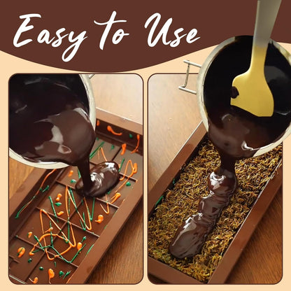 Luxury Dubai Chocolate Bar Mold + FREE RECIPE BOOK