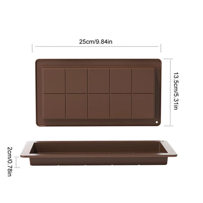 Luxury Dubai Chocolate Bar Mold + FREE RECIPE BOOK