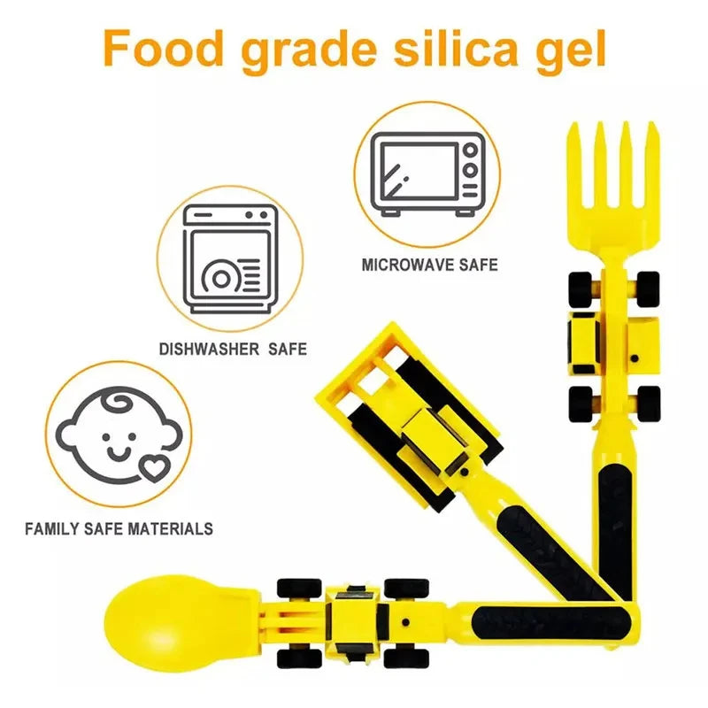 Plate and Utensils Set For Kids